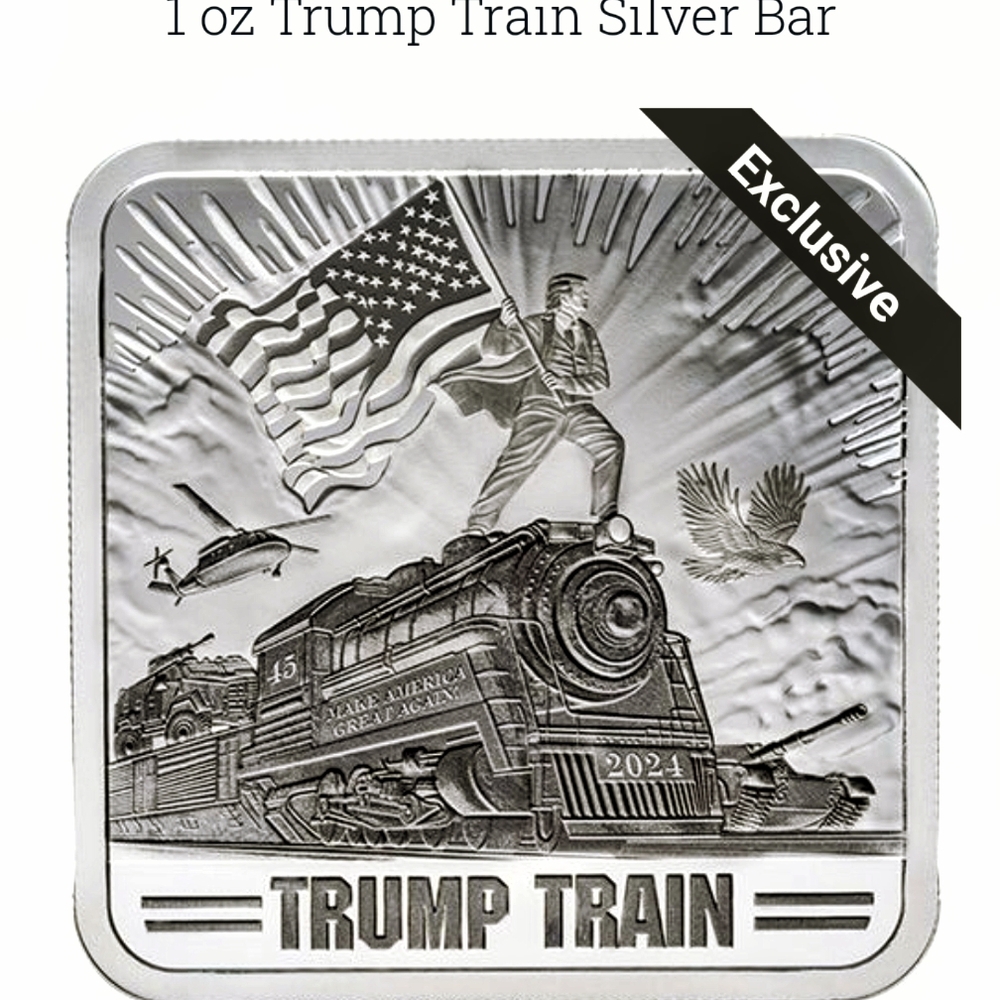 Exclusive Trump Train Silver Bar
